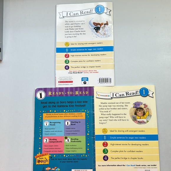 🌈2/$8. 3-Book Bundle Level One Readers - Picture 2 of 16